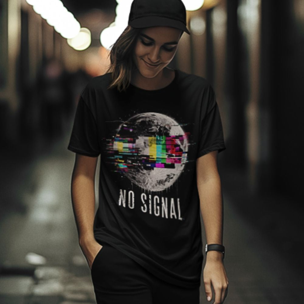 No Signal Moon Tee