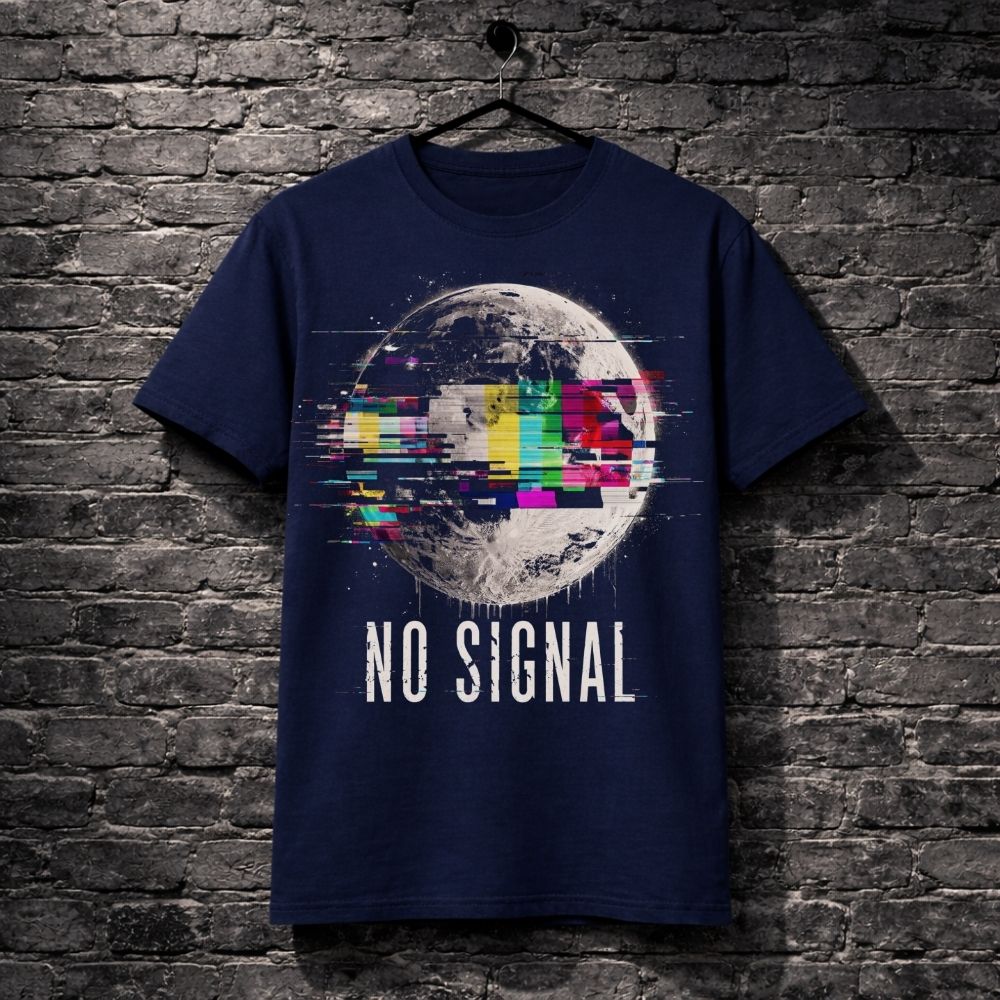 No Signal Moon Tee