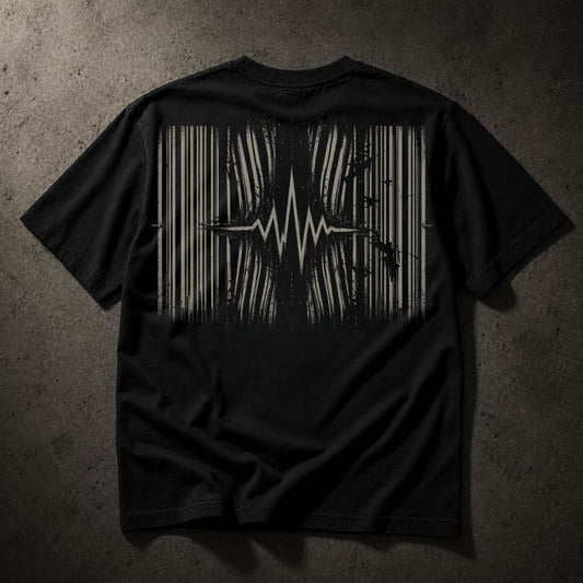 Not A Product — Barcode | Graphic Oversized Boxy Tee