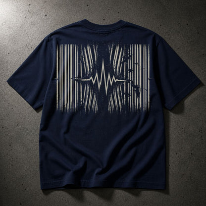 Not A Product — Barcode | Graphic Oversized Boxy Shirt