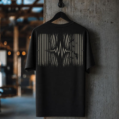 Not A Product — Barcode | Graphic Oversized Boxy Shirt