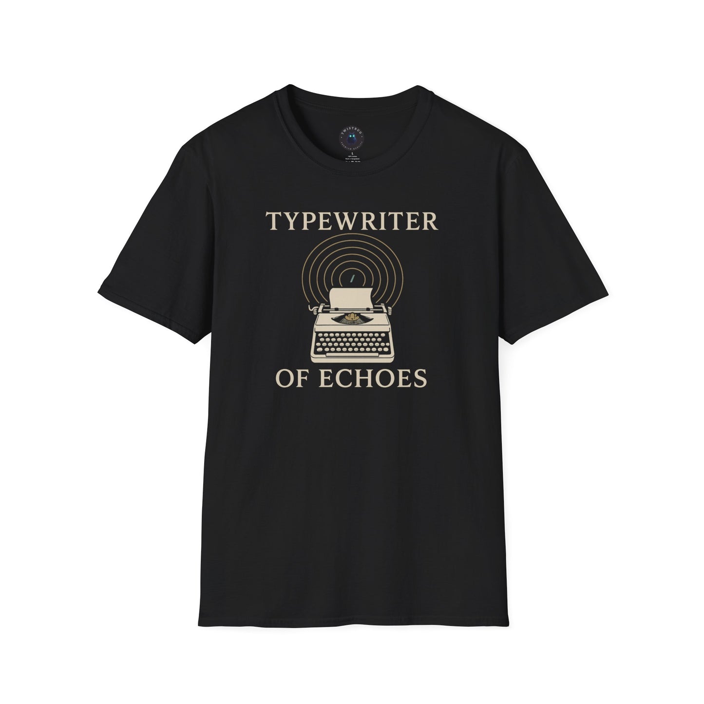 Typewriter of Echoes Retro Writer T-Shirt