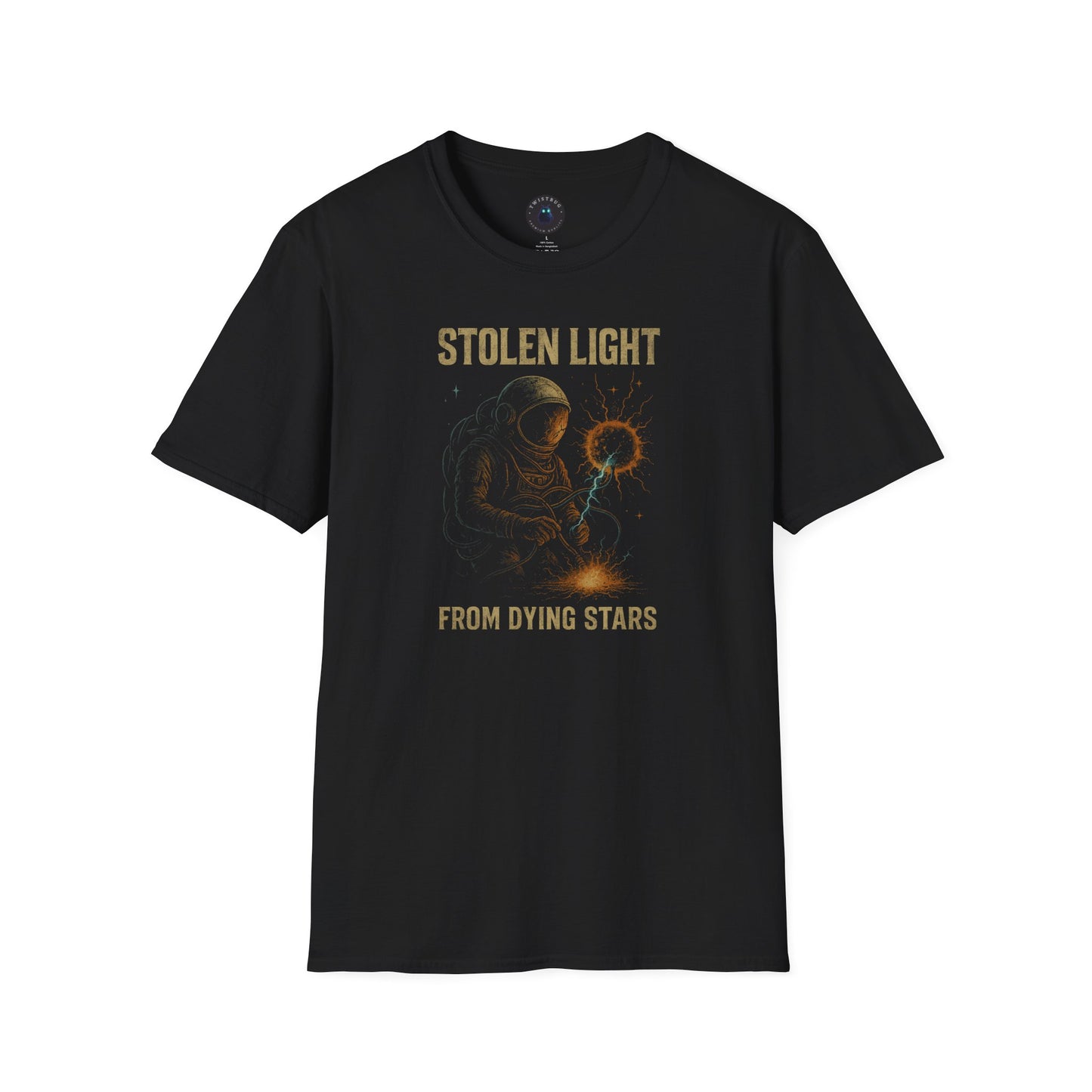 Stolen Light From Dying Stars – Cosmic Astronaut T-Shirt