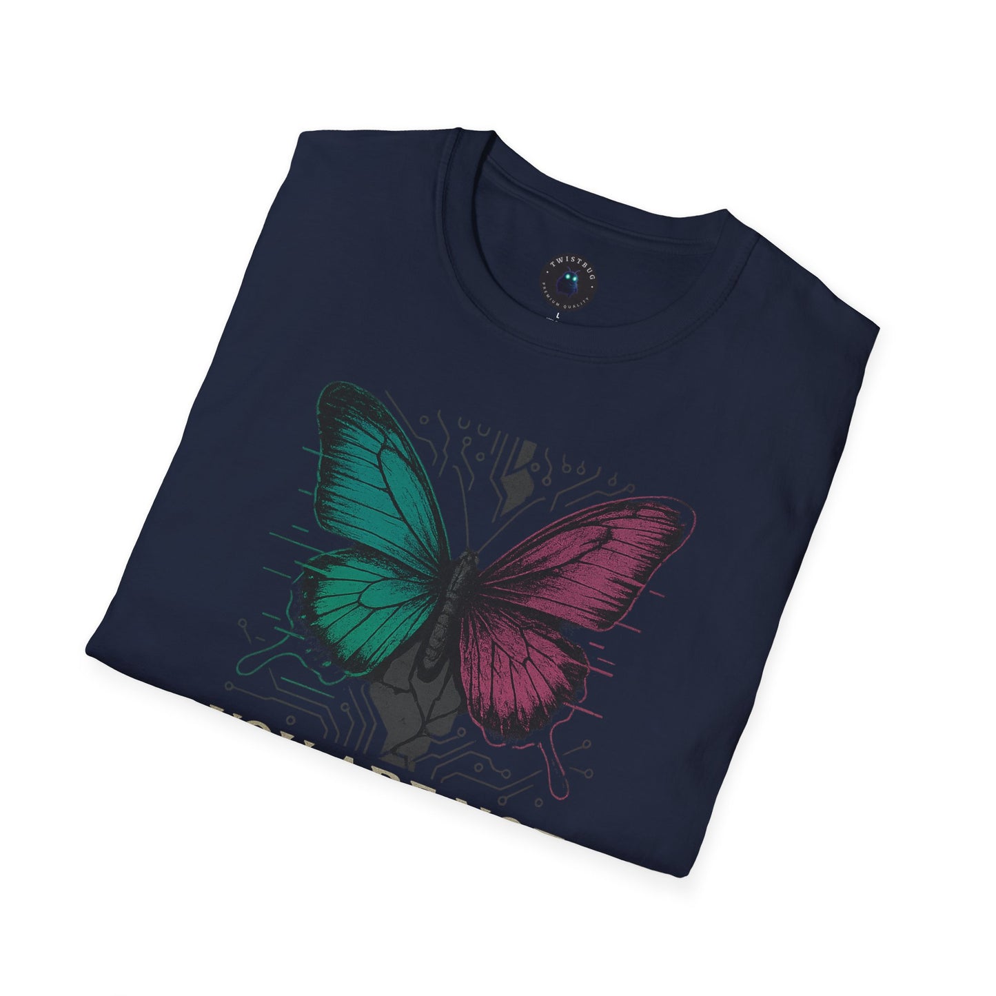 You Are Not A Bug – Cyber Butterfly Tech Tee
