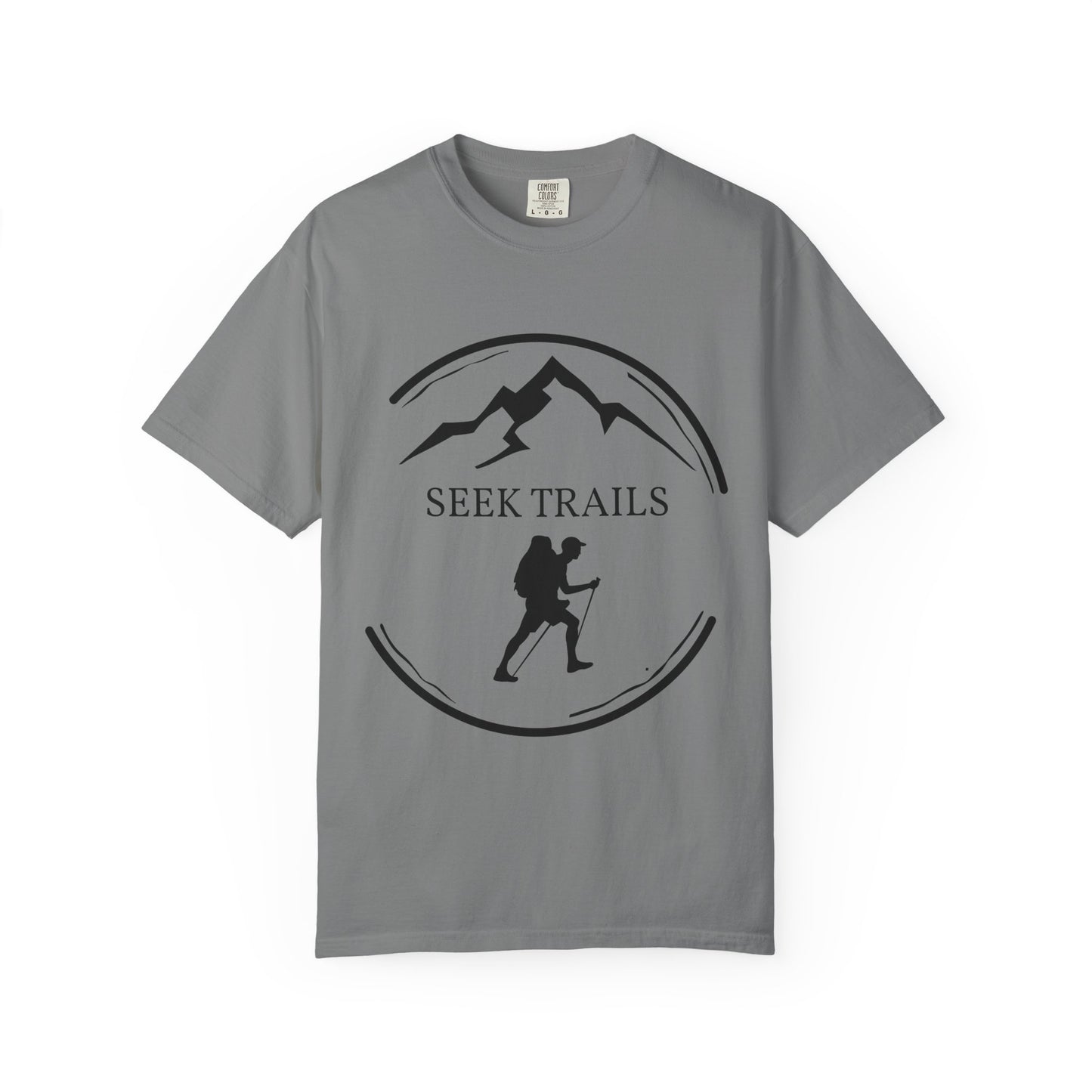 Adventure-Inspired Unisex T-Shirt - "Seek Trails" Hiking Tee