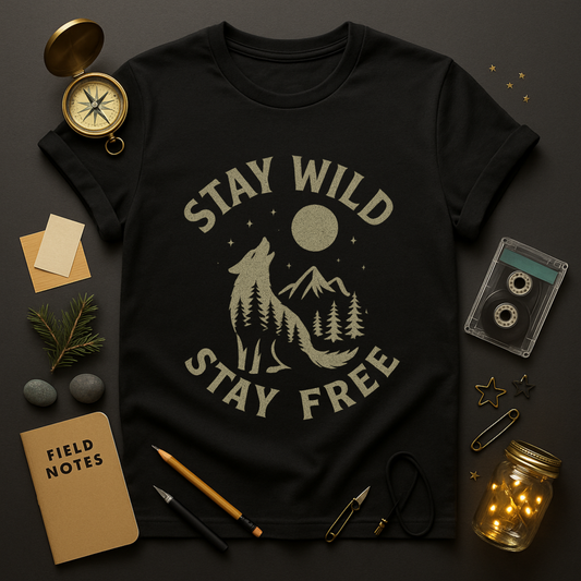 Wildlife silhouette t-shirt by Twistbug
