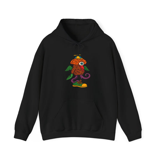 Whimsical Graphic Hoodie - Fun Artful Design, Cozy Unisex Sweatshirt for Everyday, Unique Gift, Casual Wear, Street Style