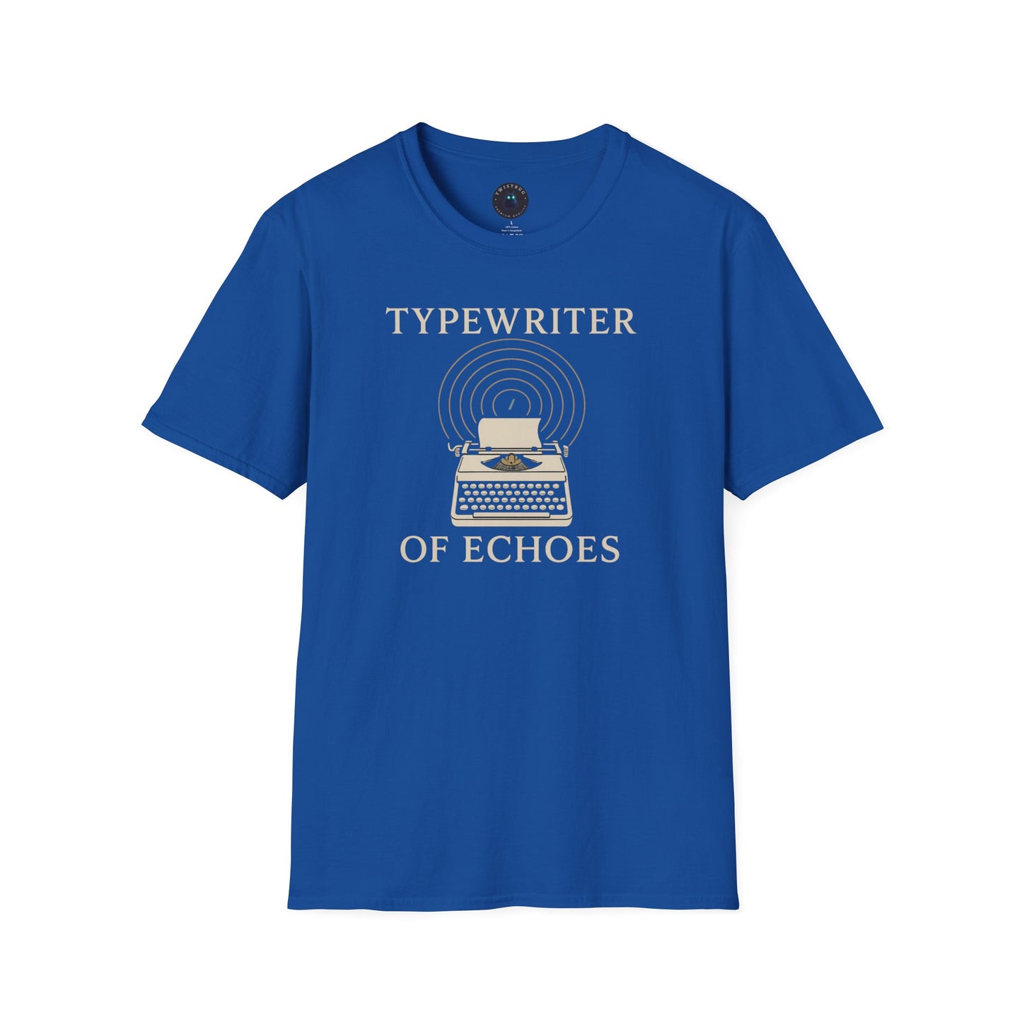 Typewriter of Echoes Retro Writer T-Shirt