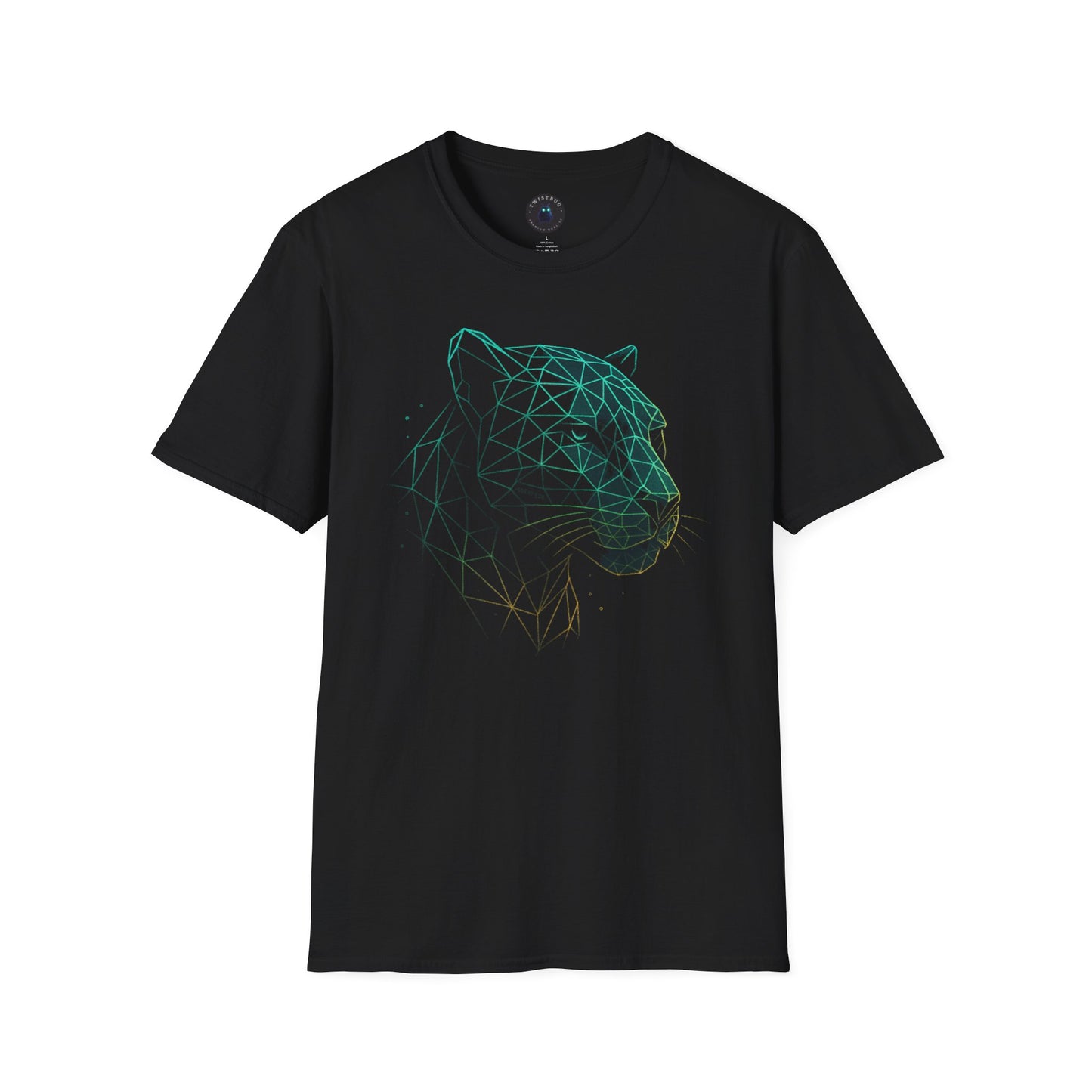 Neon Panther Tee — Cyber Jungle Streetwear