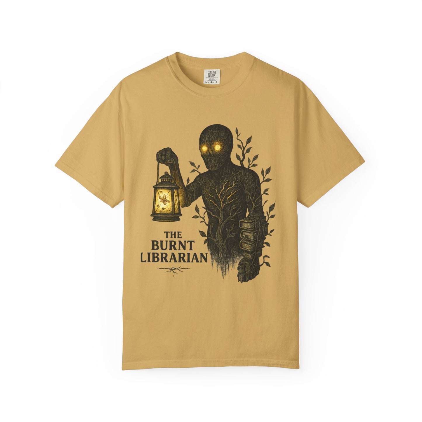 The Burnt Librarian T-Shirt – Dark Academia Horror Graphic Tee | Twistbug