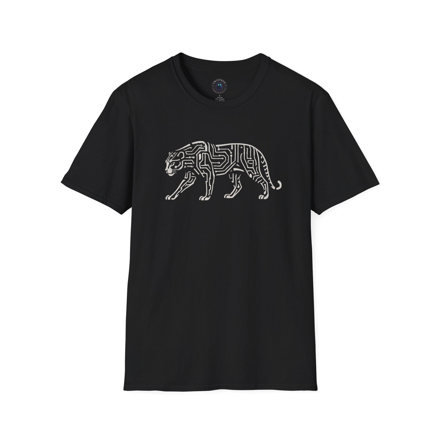 Cyber Tiger T-Shirt | Futuristic Animal Design