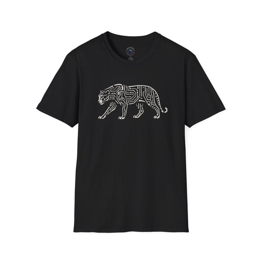 Cyber Tiger T-Shirt | Futuristic Animal Design