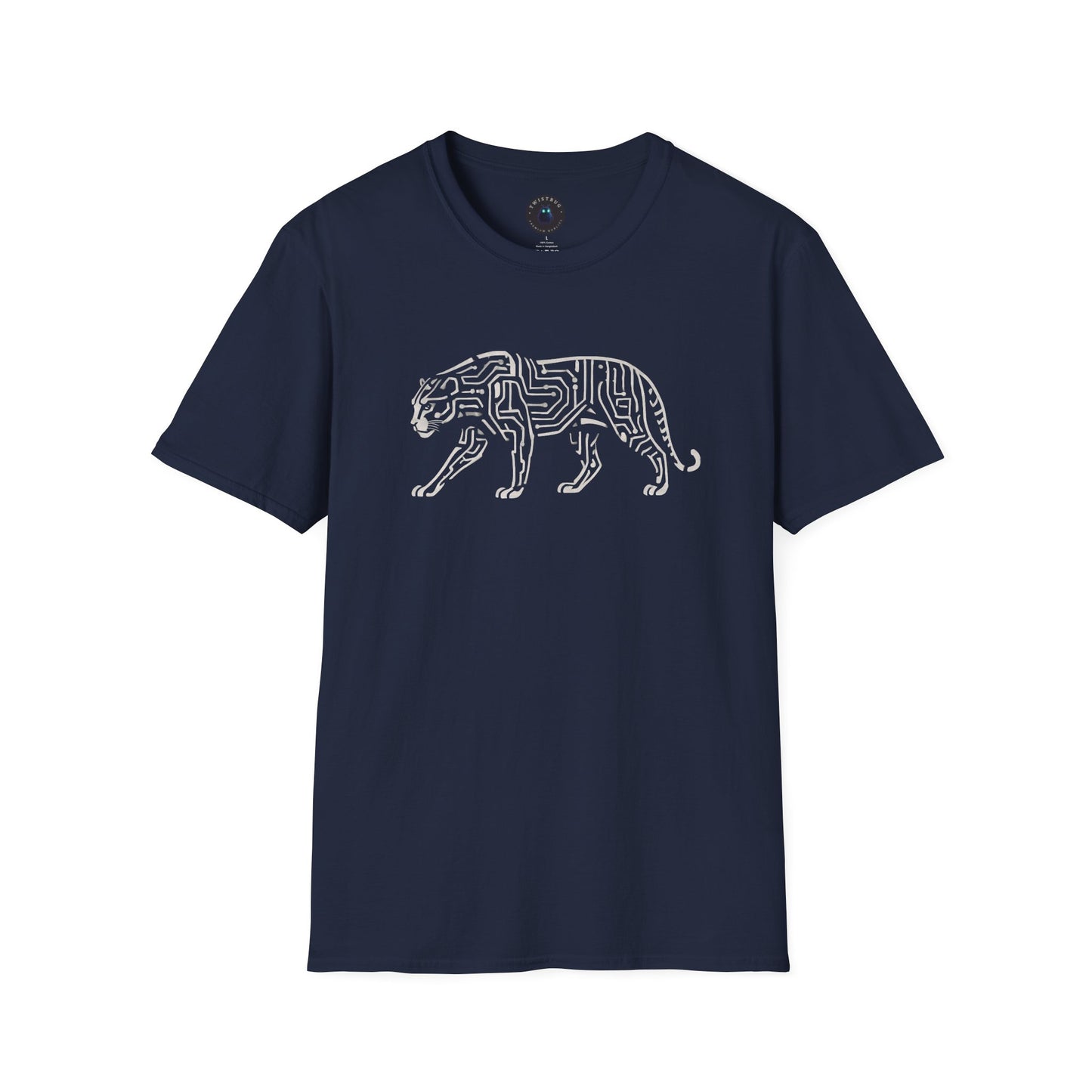 Cyber Tiger T-Shirt | Futuristic Animal Design
