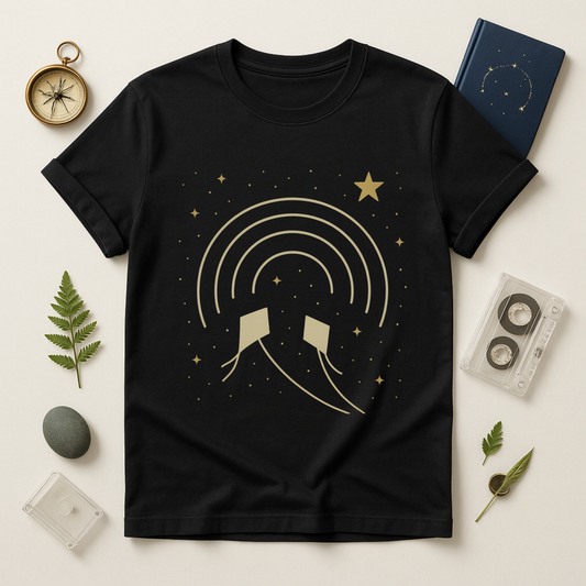 Signal Kites — Night Arcs Cosmic T-Shirt | Twistbug