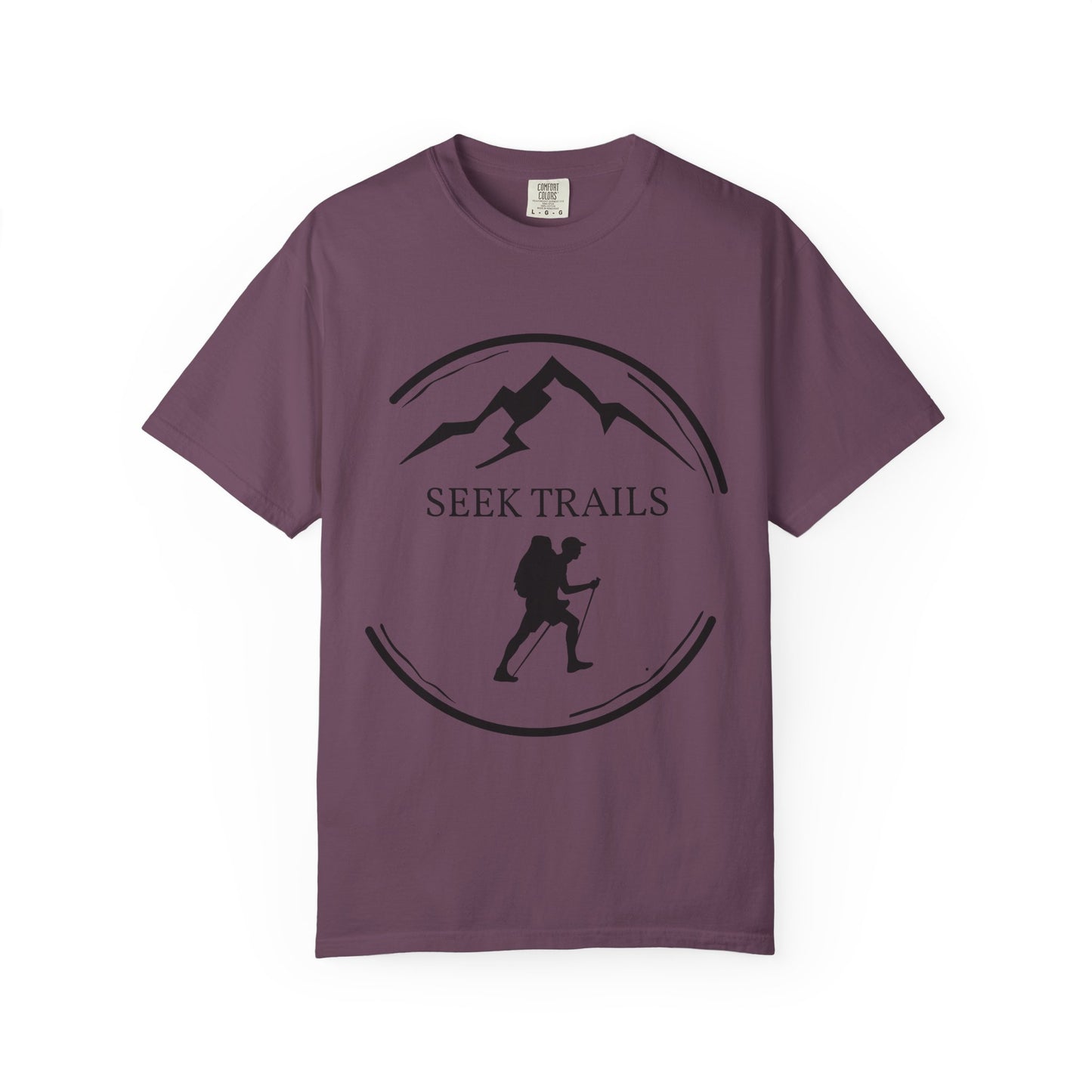 Adventure-Inspired Unisex T-Shirt - "Seek Trails" Hiking Tee