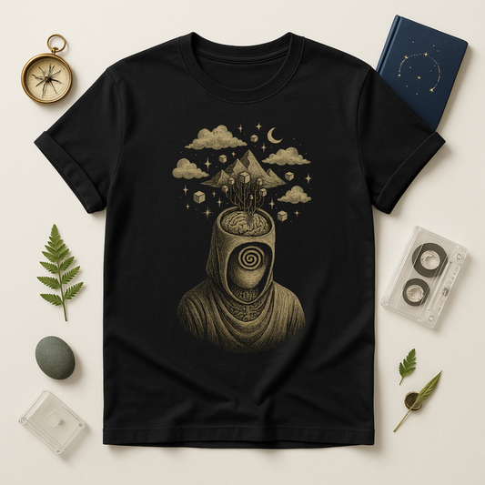 Unconscious Depth Tee – Surreal Psyche Art tshirt | Twistbug