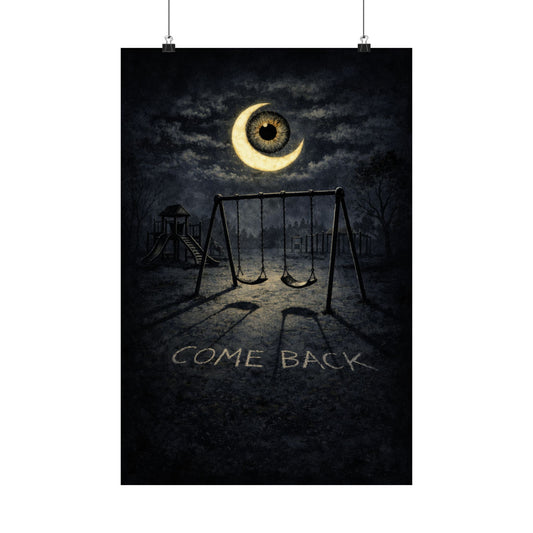 Come Back – Liminal Playground Moon Poster