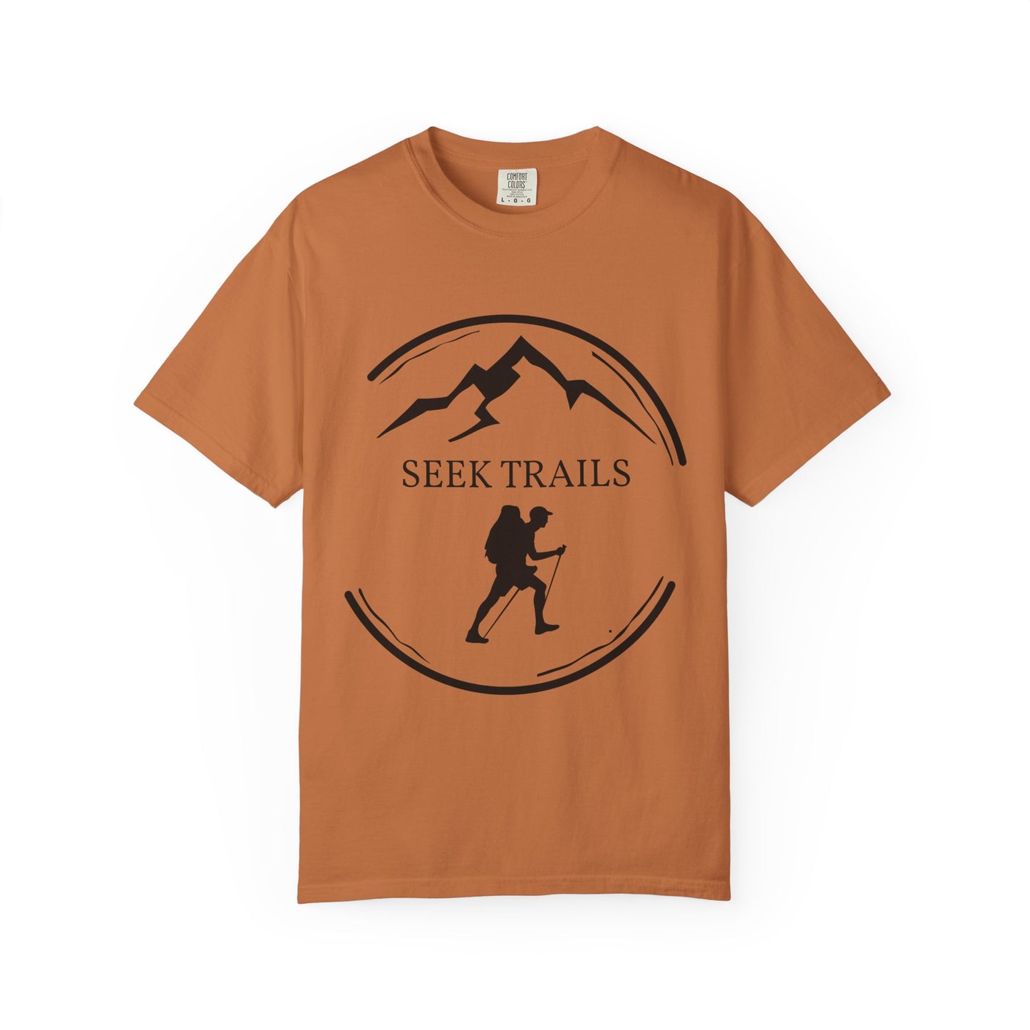 Adventure-Inspired Unisex T-Shirt - "Seek Trails" Hiking Tee