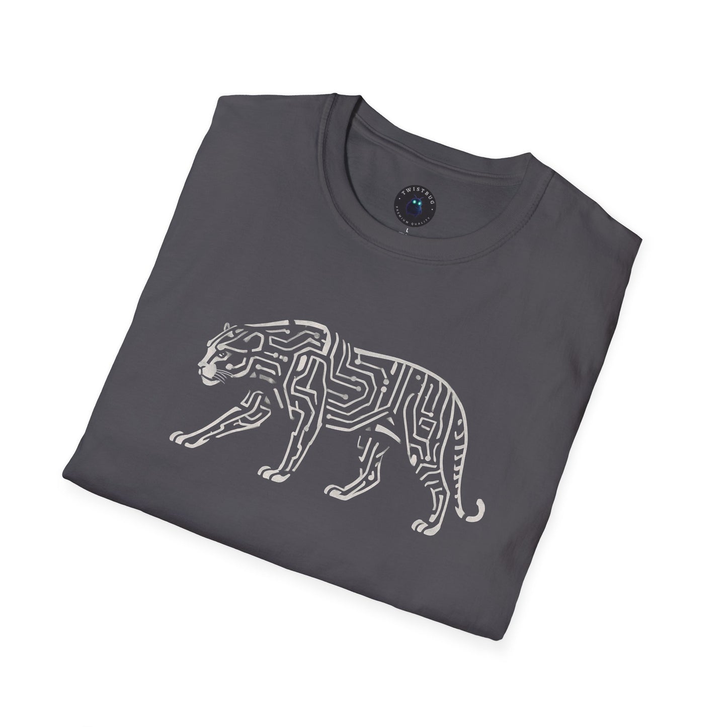 Cyber Tiger T-Shirt | Futuristic Animal Design