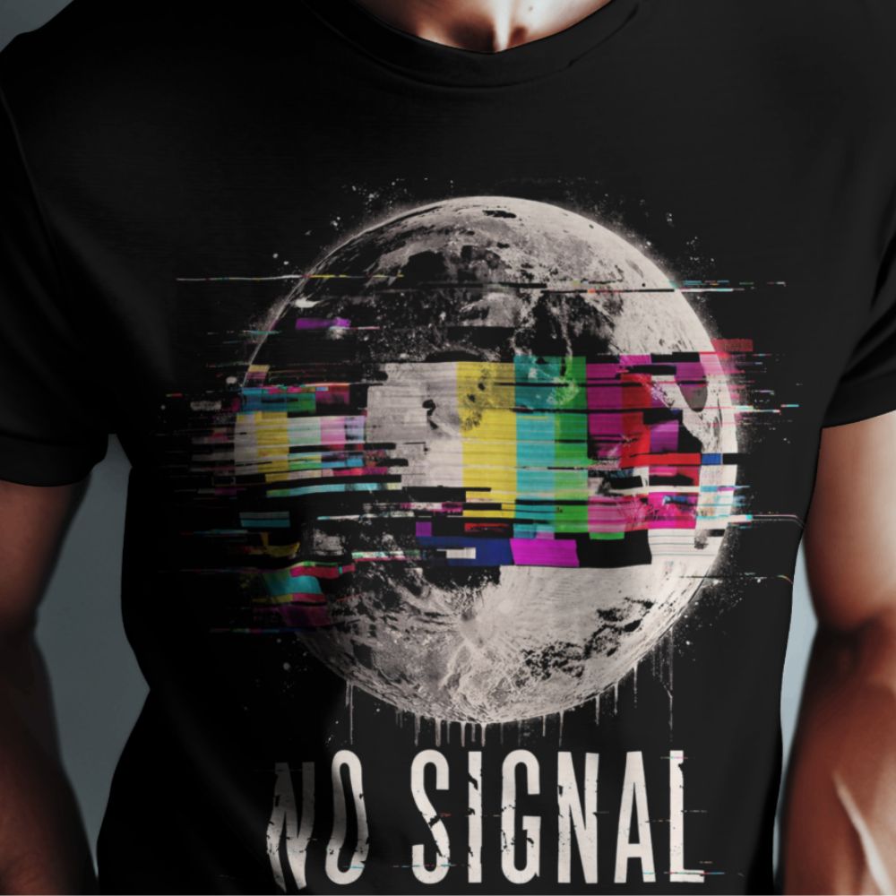 No Signal Moon Tee